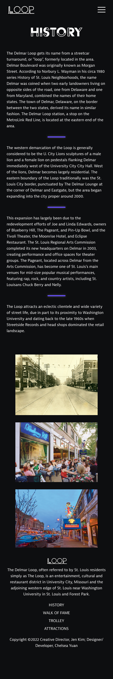 editorial style recipe page on desktop