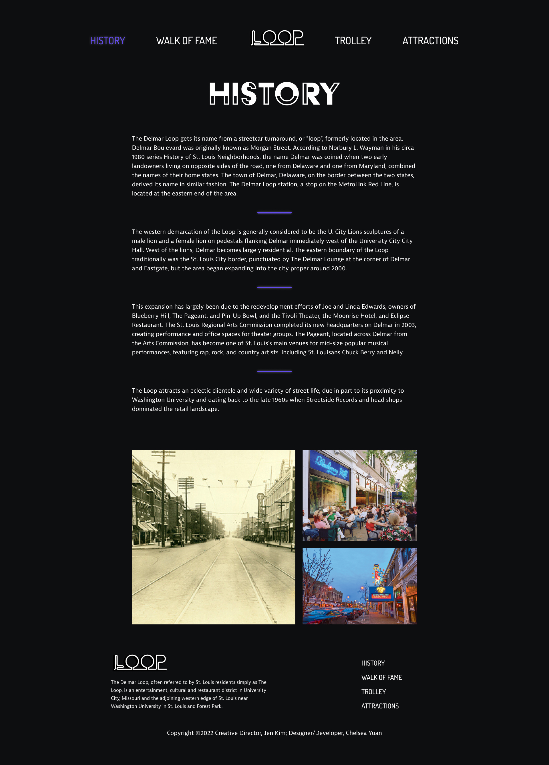 editorial style recipe page on desktop